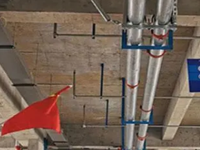 景谷管廊支架的安装方法